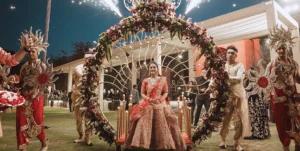 Baraat-Style Bridal Entry
