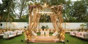 Minimal Mandap Decor 