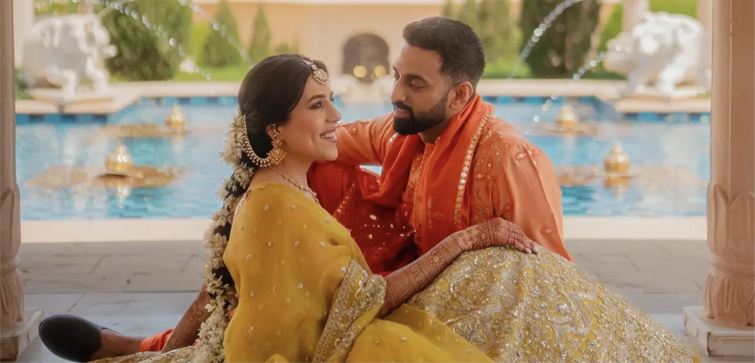 10 Couple Outfit Colors for Sangeet Night